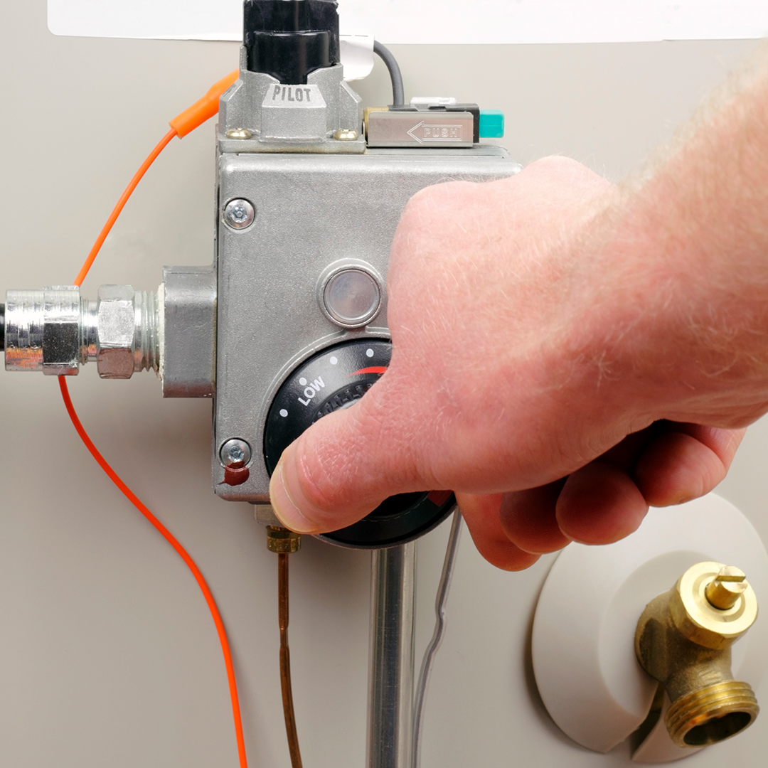 pilot light of a heater